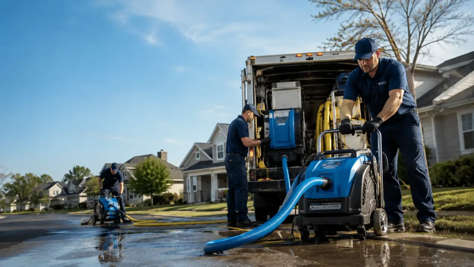 Flood Damage Cleanup in Lyons, TX